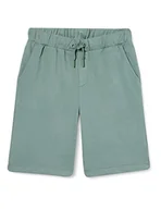 Spodenki damskie - s.Oliver Chłopięce szorty dresowe, Niebieski zielony, 152 - miniaturka - grafika 1