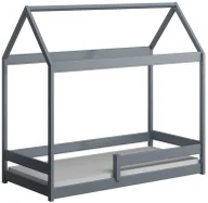 Łóżka dla dzieci i młodzieży - Łóżko Dla Dziecka Domek Drewniane = Materac Stelaż - miniaturka - grafika 1
