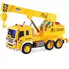Auto Budowlane Z Dźwigiem Światło Dźwięk 1/24 - Samochody i pojazdy dla dzieci - miniaturka - grafika 1