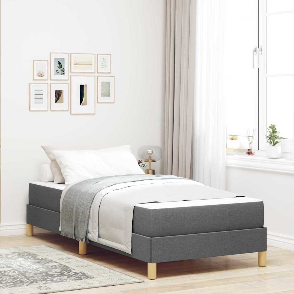 vidaXL Łóżko sprężynowe Taupe, Brązowy 80 x 200 cm
