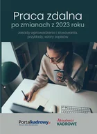 E-booki - prawo - Praca zdalna po zmianach z 2023 r. – zasady wprowadzania i stosowania, przykłady wzory zapisów - miniaturka - grafika 1