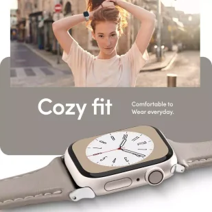 Spigen cyrill kajuk apple watch 4 / 5 / 6 / 7 / 8 / se (40 / 41 mm) cream - Akcesoria do smartwatchy - miniaturka - grafika 11