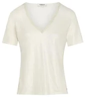 Koszulki i topy damskie - Morgan Damska koszulka DAG Ecru TXL, Off White, XL - miniaturka - grafika 1