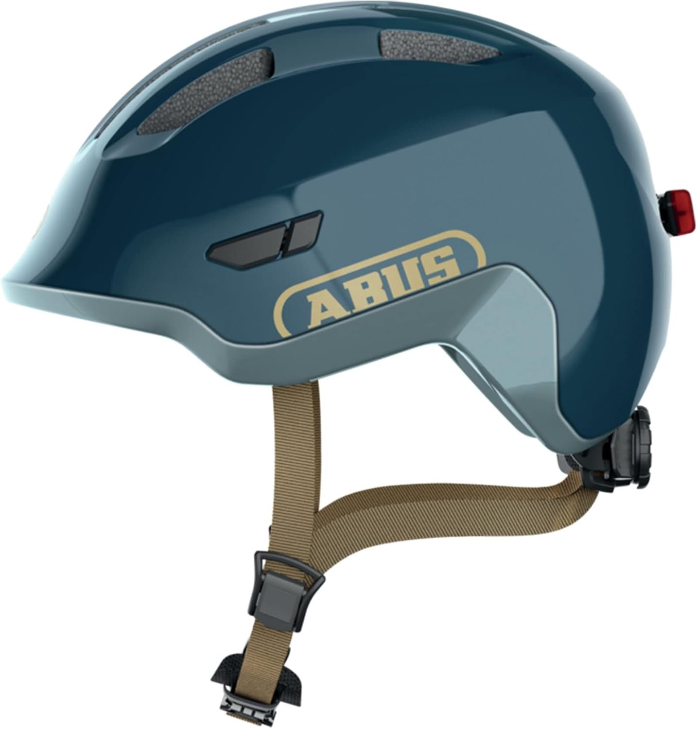 Kask rowerowy Abus Smiley 3.0 Ace Led royal blue M