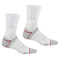 Skarpetki damskie - Regatta Damskie skarpety Blister Protection II Light Steel/White 3-5 - miniaturka - grafika 1