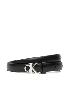 Calvin Klein Pasek Damski LV04F7055G Czarny - Paski - miniaturka - grafika 1