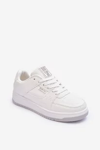 Damskie Buty Sportowe Sneakersy Big Star MM274354 Białe -36 - Sneakersy damskie - miniaturka - grafika 1