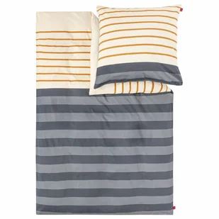 s.Oliver Pościel satynowa szary/żółty, 140 x 200 cm, 70 x 90 cm - Pościel - miniaturka - grafika 1