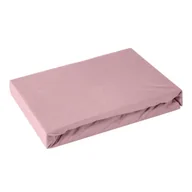 Prześcieradła - Prześcieradło, EUROFIRANY, 140g/m2, 200x220 cm, jasnoróżowy - miniaturka - grafika 1
