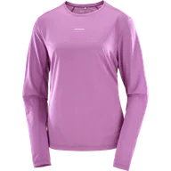 Koszulki sportowe damskie - KOSZULKA DAMSKA SALOMON SHAKEout CORE LS W C27751 - miniaturka - grafika 1