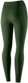 Legginsy - LE1397W Legginsy damskie CASUAL zielony M - miniaturka - grafika 1