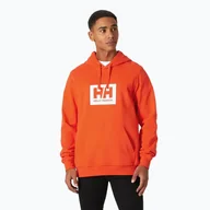 Bluzy męskie - Bluza męska Helly Hansen HH Box Hoodie cherry tomato - miniaturka - grafika 1