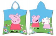 Okrycia kąpielowe dla dzieci - Poncho dla dzieci Świnka Peppa Pig 50x115 - miniaturka - grafika 1