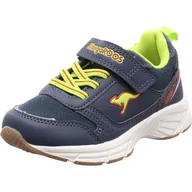 Buty dla dziewczynek - KangaROOS K-ni Keno Ev, Buty dziecięce, Dk Navy Lime, 29 EU - miniaturka - grafika 1