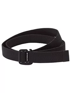 Paski - Jack Wolfskin Unisex Lightweight Belt Pasek, Czarny, 095 - grafika 1