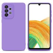 Etui i futerały do telefonów - Pokrowiec Etui Do Samsung Galaxy A52 (4G / 5G) / A52s w FLUID JASNY FIOLET TPU Silikonowe Obudowa Ochronny Case Cover Cadorabo - miniaturka - grafika 1