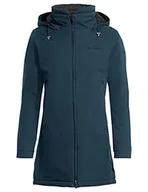 Kurtki damskie - Vaude Damska kurtka Limford Coat II niebieski Dark Sea 40 42450 - miniaturka - grafika 1