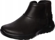 Botki damskie - SKECHERS HARVEST BOTKI WSUWANE CZARNE 40 JŁA - miniaturka - grafika 1