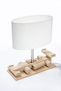 Lampy stojące - Hellux Wyścigówka E27 Lampka stołowa dziecięca 411.23.09 411.23.09 - miniaturka - grafika 1