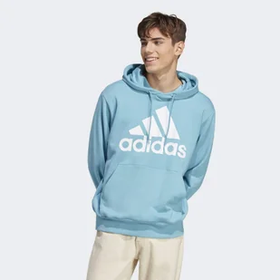 Bluza męska adidas Essentials French Terry Big Logo Hoodie - Bluzy sportowe męskie - miniaturka - grafika 1