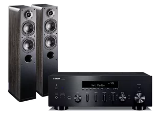Yamaha R-N600A (czarny) + Nota 550 (czarny) - Zestawy stereo - miniaturka - grafika 1