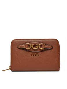 Guess Mały Portfel Damski SWBB94 94140 Brązowy - Portfele - miniaturka - grafika 1