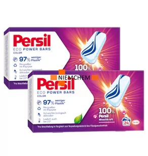 Persil Eco Power Bars Tabletki do Prania Kolor Zestaw 2x 24 szt - Środki do prania - miniaturka - grafika 1