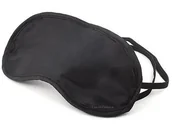 Akcesoria do bielizny - Opaska Na Oczy Opaski do Spania Maska czarna Śpij - miniaturka - grafika 1