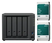 Serwery plików NAS i macierze dyskowe - Synology DS425+ 2x 12TB HDD HAT3310-12T - miniaturka - grafika 1