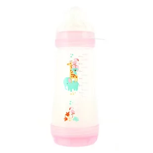 Butelka do karmienia Mam Baby Anti Colic Bottle Pink 320ml - Butelki dla niemowląt - miniaturka - grafika 1