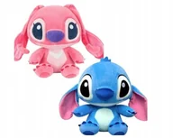 Maskotki i pluszaki - ZESTAW 2x STICH + ANGEL PRZYTULANKA PLUSZAK MASKOTKA 25 cm LILO I STICH - miniaturka - grafika 1