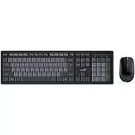 Zestawy myszka + klawiatura - Klawiatura i mysz Genius Smart KM-8200 Dual Color, CZ+SK layout (31340003423) Czarna - miniaturka - grafika 1