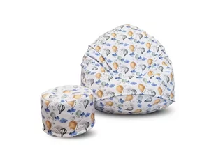 Pufa sako XXXL worek + gratis baby balony01 - Fotele i pufy dla dzieci - miniaturka - grafika 1