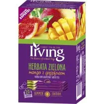 Irving HERBATA ZIELONA MANGO Z GREJPFRUTEM 20 KOP. (1,5 G X 20 KOPERTEK) - Herbata - miniaturka - grafika 2