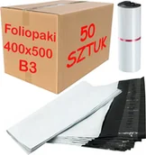 Koperty - Foliopaki Kurierskie Białe B3 400x500mm - 50 szt. - miniaturka - grafika 1