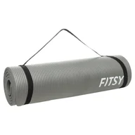 Maty do ćwiczeń - Fitsy, Duża Mata Do Ćwiczeń, Szara, 183 x 60 x 1 cm - miniaturka - grafika 1