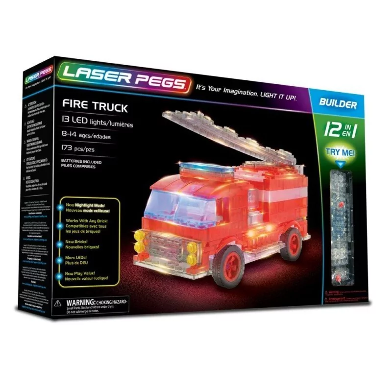 Laser Pegs 12 in 1 Fire Truck