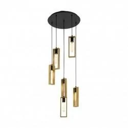 Eglo 49549 - Żyrandol na lince LITLETON 6xE27/60W/230V - Lampy sufitowe - miniaturka - grafika 1