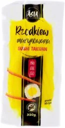 Rzodkiew Oshinko (Takuan) marynowana, pocięta 350g - Asia Kitchen - Warzywa w marynacie - miniaturka - grafika 1