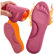 Akcesoria obuwnicze - Wkładki do butów termiczne na zimę wygodne miękkie profilowane 1 para 35-36 - miniaturka - grafika 1