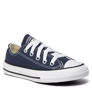 Trampki damskie - Converse Trampki Yths C/T Allstar Ox 3J237 Navy - grafika 1