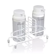 Mydła - Okyanus Dozowniki na mydło Deluxe okrągłe białe 2 szt. - miniaturka - grafika 1