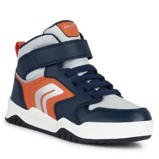 Buty dla chłopców - Sneakersy Geox J Perth Boy J367RG 0BC11 C0659 M Navy/Orange - grafika 1