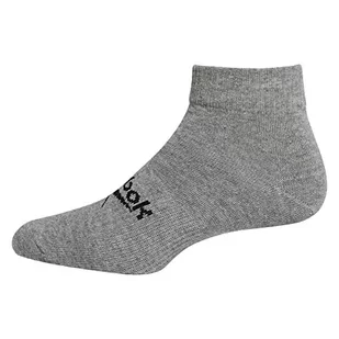 Reebok Active Foundation Skarpety do kostki, średni szary wrzosowy, S, Średni szary wrzos, S - Skarpetki damskie - miniaturka - grafika 1