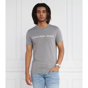 CALVIN KLEIN JEANS T-shirt | Slim Fit - Koszulki męskie - miniaturka - grafika 1