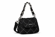 Torebki damskie - Replay Damska torebka FW3563, 492 Denim Black, 492 Denim Black - miniaturka - grafika 1