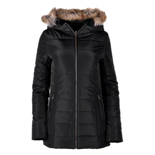 Damska Kurtka zimowa pikowana HI-TEC LADY EVA 65242-BLACK - Kurtki damskie - miniaturka - grafika 1