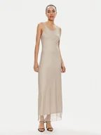 Sukienki - Rinascimento Sukienka codzienna CFC0118504003 Beżowy Regular Fit - miniaturka - grafika 1