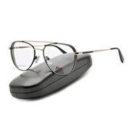 Okulary korekcyjne, oprawki, szkła - Oprawki okularowe pilotki korekcyjne NIKITANA na teleskopach STNK1A Srebrny-Brąz - miniaturka - grafika 1