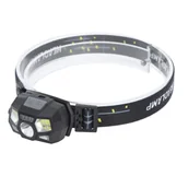 Latarki - Latarka czołowa z czujnikiem ruchu, super jasna latarka czołowa, ładowalna latarka czołowa LED, wodoodporna latarka czołowa, latarka czołowa, latarka zewnętrzna - miniaturka - grafika 1